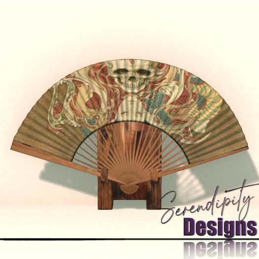 Serendipity Designs - Kunpu Musical Fan - DK Reflect