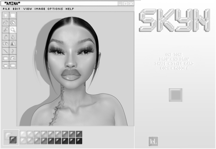 $KYN. "Amina" Skin Demo