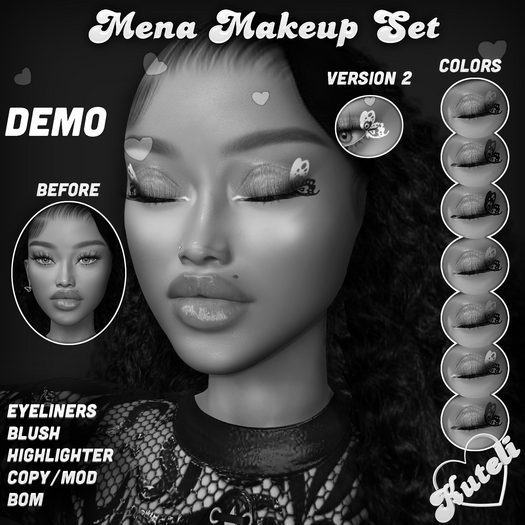 Kuteli // Mena Makeup Set - DEMO