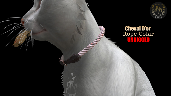 Cheval D'or / Unrigged / Rope Collar. [HUD]