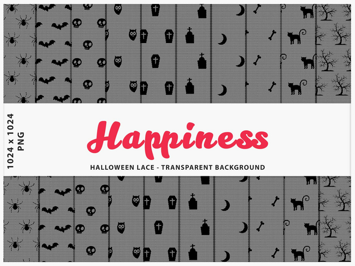 :::HAPPINESS:::HALLOWEEN LACE