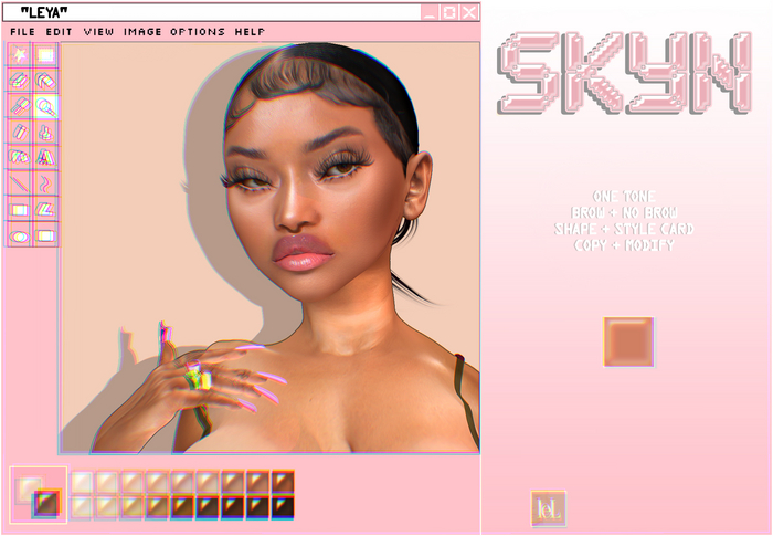$KYN. "Leya" Skin + Shape [FATPACK]