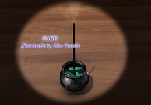 BLACK NEST / Enne Cauldron Incense Burner