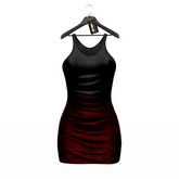 Red Dark Vanessa Pencil Dress Reborn