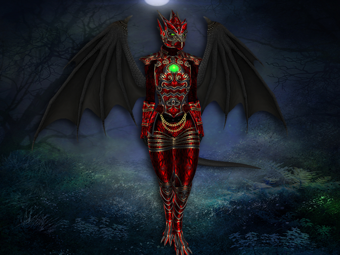 DEMO-Vapor red armour  box