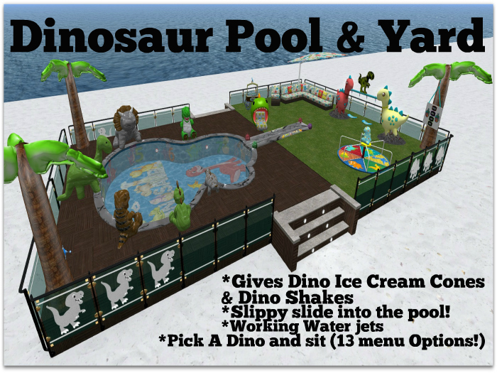 Dinosaur Pool & Yard