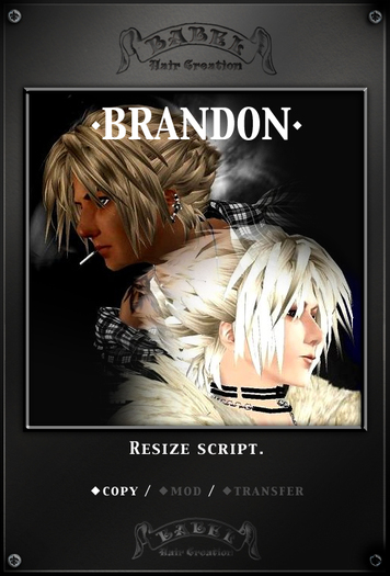 ***BABEL***Brandon Hair Fat  Pack