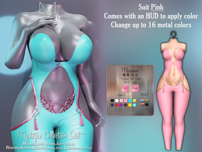[[ Masoom ]] Mystique Suit - Pink 