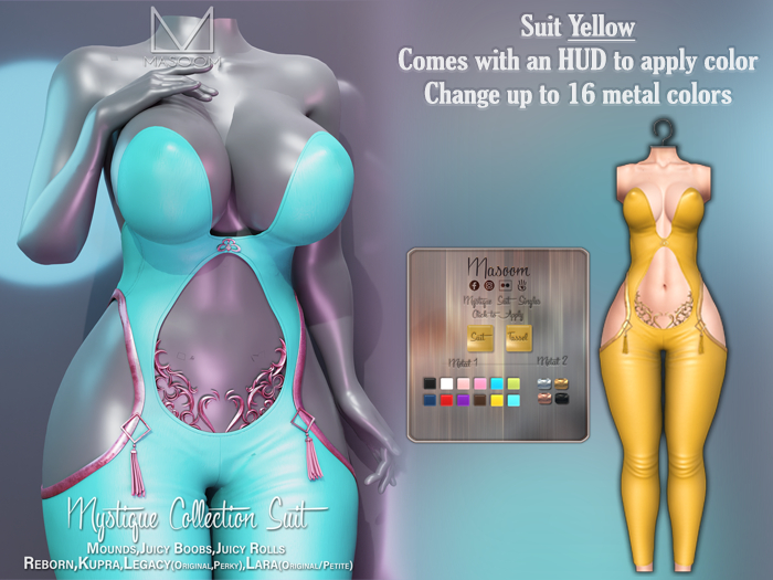 [[ Masoom ]] Mystique Suit - Yellow 