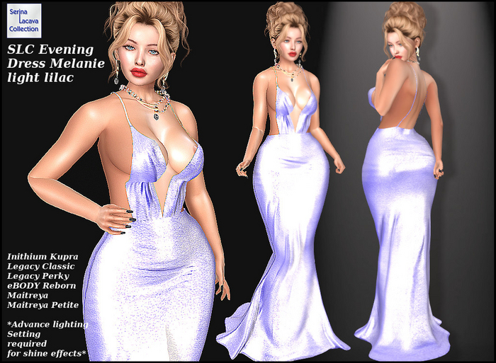 SLC Evening Dress Melanie light lilac