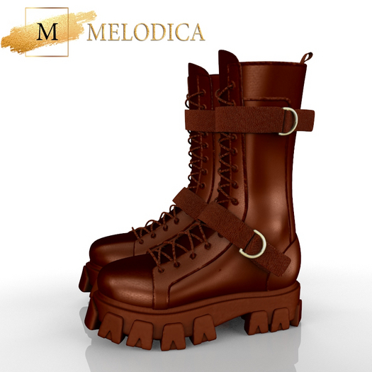 Maroon Bibi Boots Maitreya