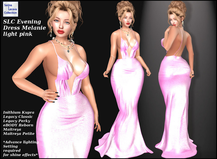SLC Evening Dress Melanie pink