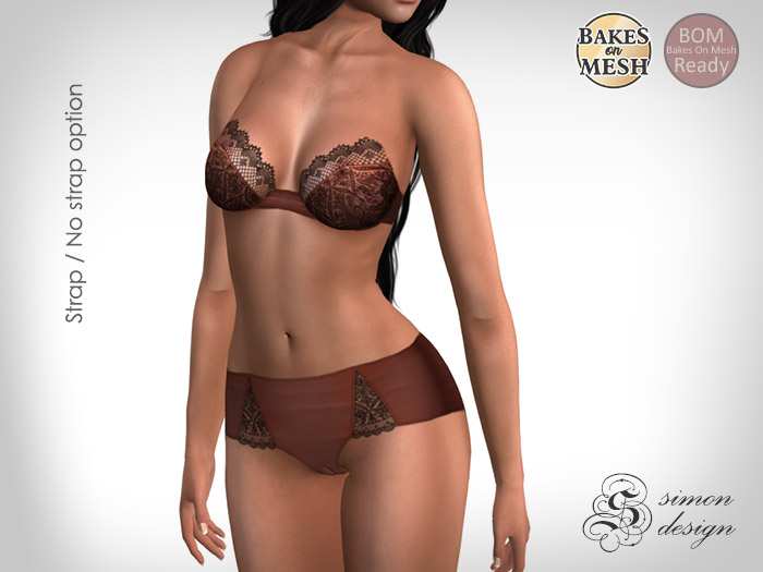 Lingerie Victoria Brown BOM