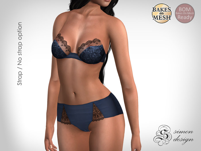 Lingerie Victoria Blue BOM