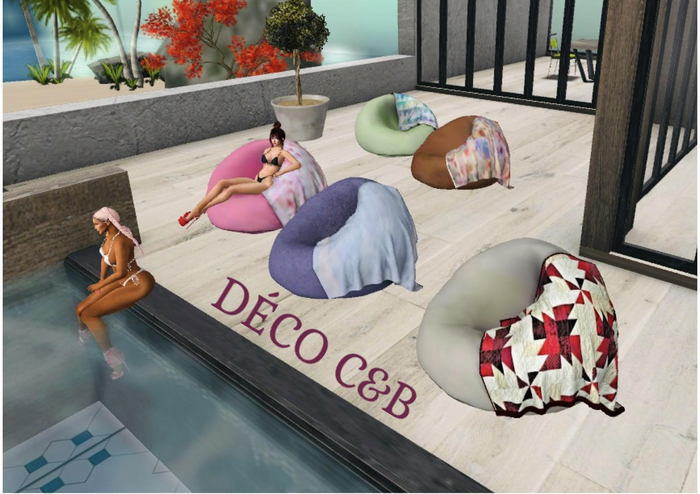 DECO C&B ball armchair " fauteuil boule"