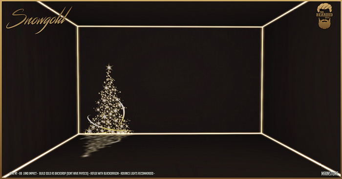 Snow Gold Backdrop - The Bearded Guy