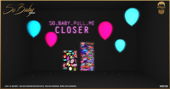 So Baby Backdrop - The Bearded Guy