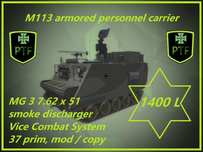 M 113, boxed