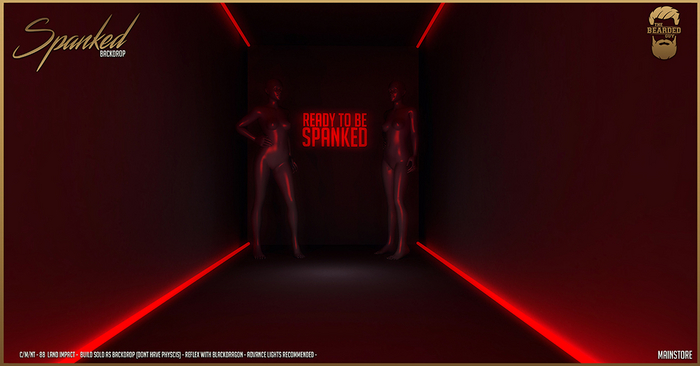 Spanked Backdrop - The Bearded Guy