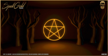 Spell Gold Backdrop - The Bearded Guy