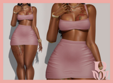 Rosary. Cyn . Set Pink