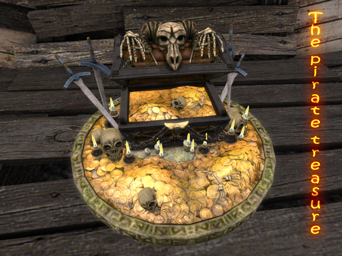 Pirate treasure chest