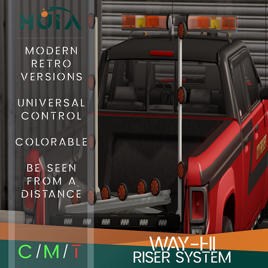 ~Huia~ Way-Hi Risers