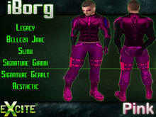 Excite iBorg Outfit Pink