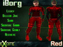 Excite iBorg Outfit Red
