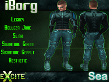 Excite iBorg Outfit Sea