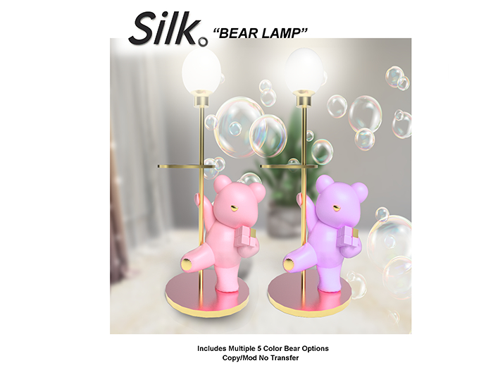 SILK: Kawaii Bear LampStand