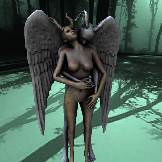 BOX ESTATUA DEVILICALLY IN LOVE ENAMORADOS DIABOLICAMENTE XXII