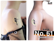(Shoulder Tattoo) No.61 Gold - BoM