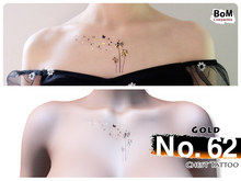 (Chest Tattoo) No.62 Gold