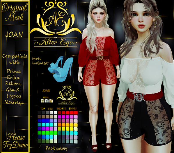 ::ALTER EGO:: JOAN PACK