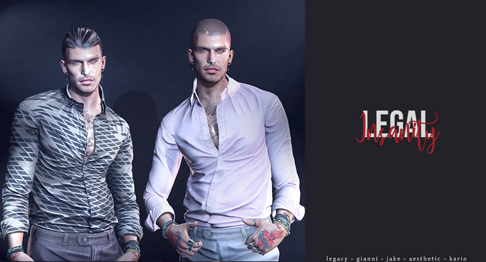 Legal Insanity - Kenneth shirts DEMO