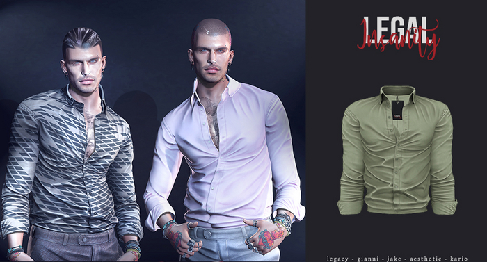 Legal Insanity - Kenneth shirt #14