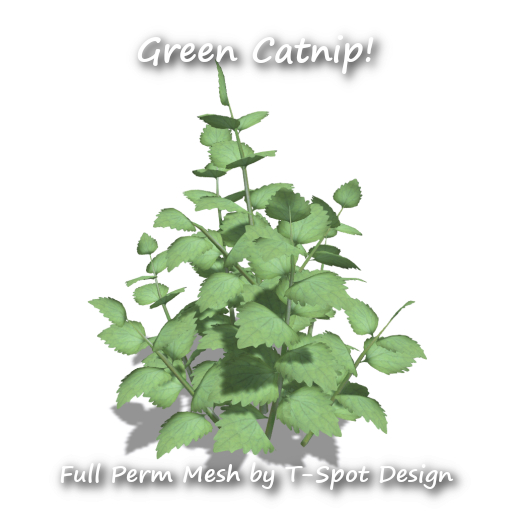 T-Spot Mesh - Green Catnip - Full Perm - LI=0.7