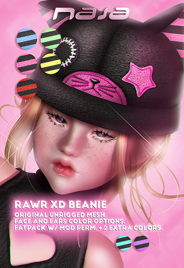 naja // rawr beanie demo