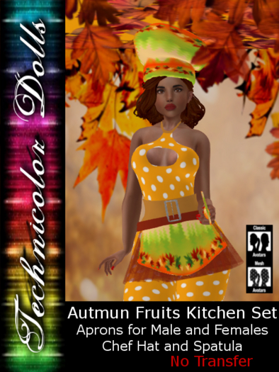 TDolls - Autumn Fruits Kitchen Set (CMt)