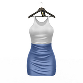 Maitreya Dress Blue Pastel