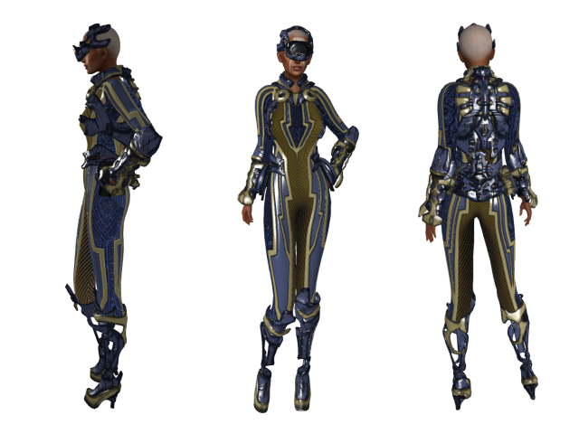 Space Guard Officer outfit