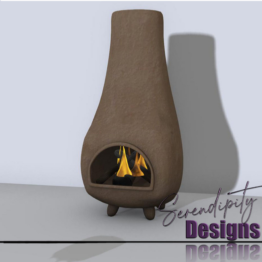 Serendipity Designs - Adobe Chimnea