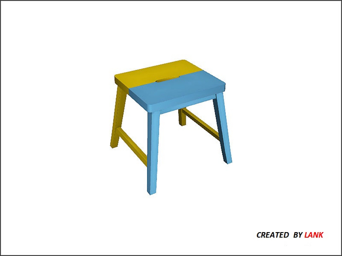 Calico Stool FULL PERM