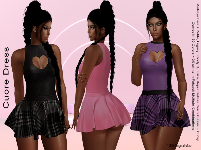 RosenRot - Cuore Dress - DEMO