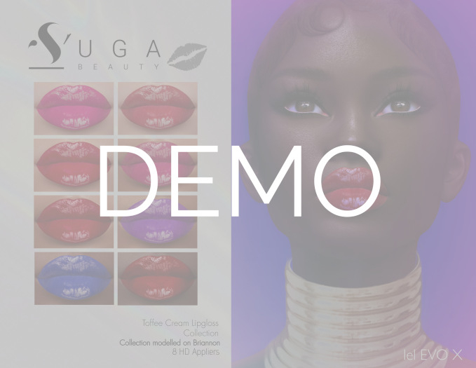 [SUGABEAUTY] Toffee Cream Lipgloss Collection (evox) DEMO