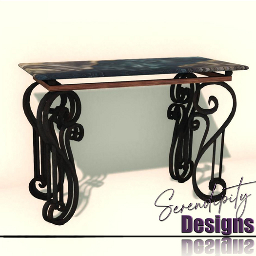 Serendipity Designs - Resin Poured Table