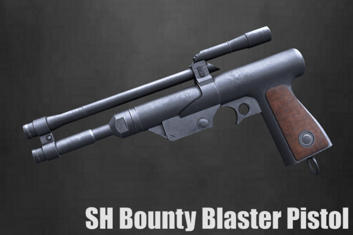 SH RP Prop Gun - Bounty Blaster Pistol