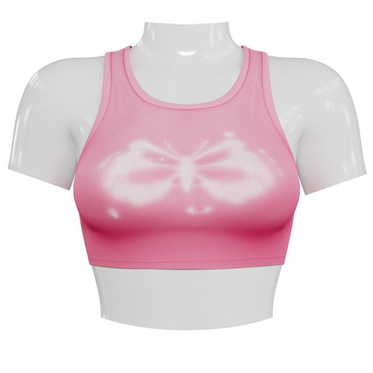 wired. Bleached Tank - Blush [ADD]