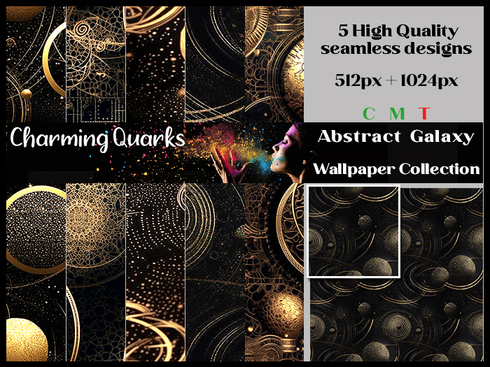 CQ Textures - Wallpaper Collection - Abstract Galaxy 